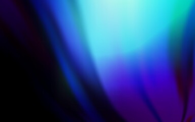 Dark BLUE vector glossy abstract backdrop. Colorful illustration in abstract style with gradient. The best blurred design for your business.