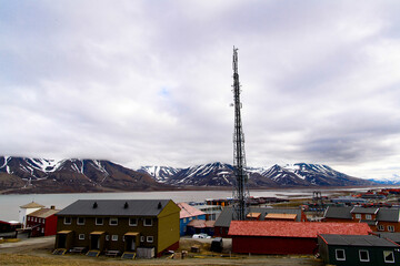 Architecture of Longyearbyen, Svalbard, Norway