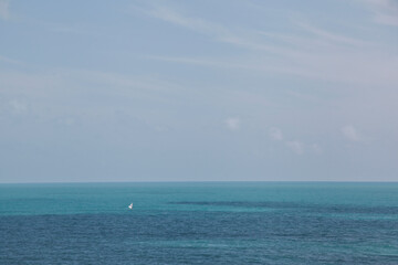 sail boat at Canoa Quebrada beach, Cear&aacute;, brazil