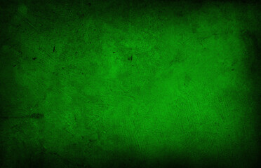 Green concrete wall