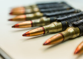 Machine gun bullets