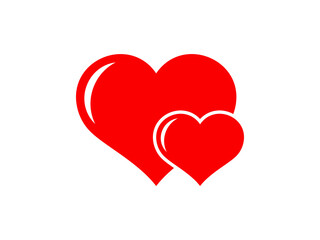 Icon vector heart, Valentine's Day, love, key of happiness, holiday.