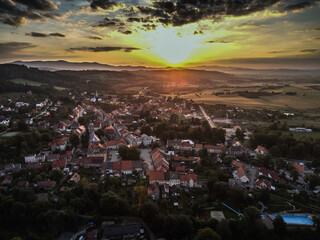 Drone pics at Main Sudetes Trail in Poland