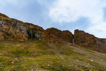 Mountain in Spitsbergen, Arctic