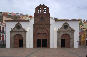Fototapeta premium Image of the Mother Church of the Assumption (San Sebastián de La Gomera, Canary Islands, Spain)