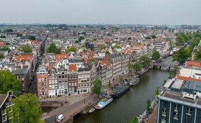Fototapeta na wymiar view of Amsterdam