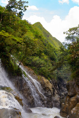 Fototapeta na wymiar It's Waterfall in Vietnam