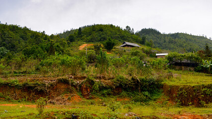 It's Natural landscape of the Northern Vietnam
