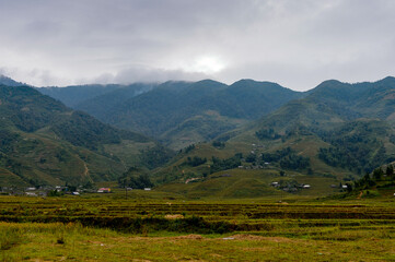 Fototapeta premium It's Village Ta Phin in Northern Vietnam