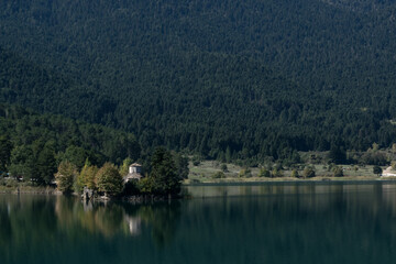 lake in the mountains