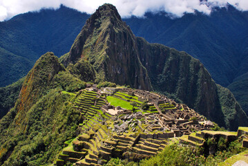 Scenery in Machu Picchu, Peru