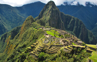 View of Machu Picchu, Peru
