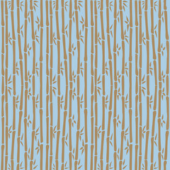 Bamboo seamless repeat pattern background