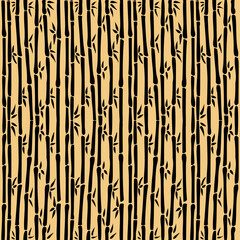 Bamboo seamless repeat pattern background