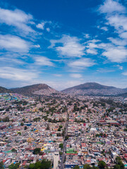 Fototapeta na wymiar Ciudad de México vista aérea