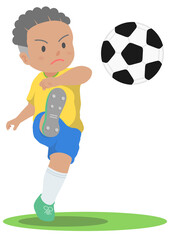 サッカー　シュート