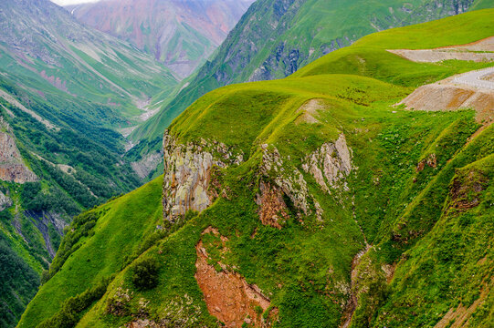 It's Nature Of The Caucasus Mountains