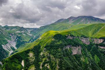 It's Nature of the Caucasus mountains