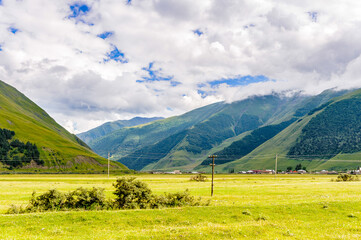 It's Beautiful nature and mountains in Georgia