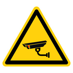 CCTV Security Camera Symbol Sign, Vector Illustration, Isolate On White Background Label .EPS10