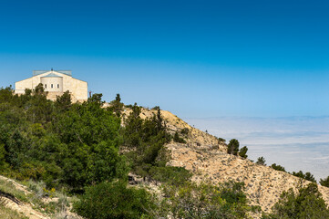 Fototapeta na wymiar It's Monastery on the Mount Nebo