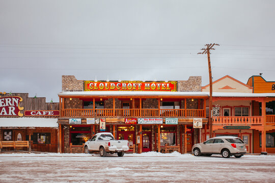 Town of Cloudcroft in New Mexico USA