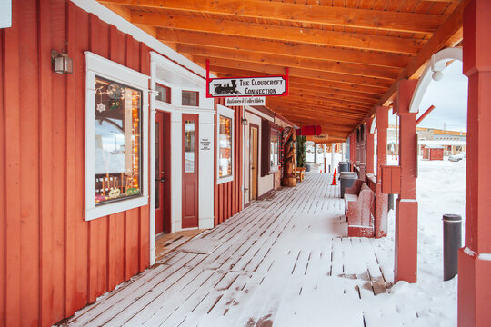 Town of Cloudcroft in New Mexico USA