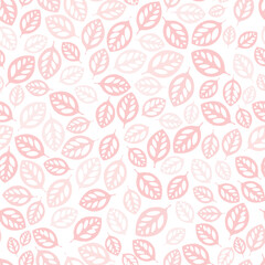 Leaf seamless repeat pattern background