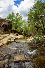 Fresh water crek and swimming hole in Kroombit Tops National Park, Queensland