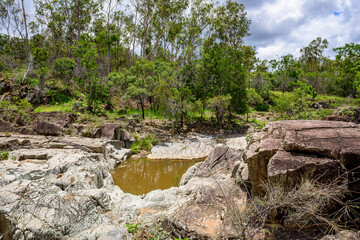 Fresh water crek and swimming hole in Kroombit Tops National Park, Queensland