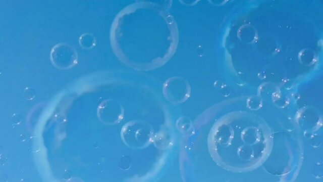 bubble floating background soapy copy bubble bubbles floating soap drift in blue