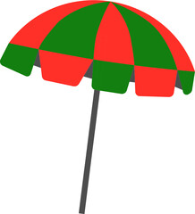 colorful parasol 