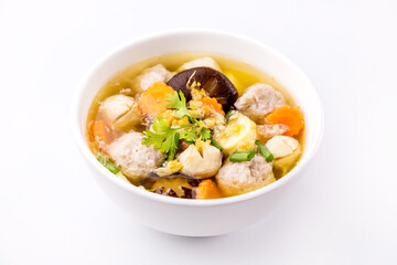 Boiled minced pork with tofu