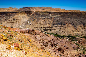 It's Beautiful landscape of rock formations and dunes