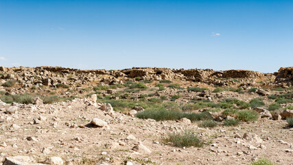 It's Umm ar-Rasas, ruins from the Roman, Byzantine, and Muslim civilizations.