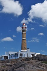 Fototapeta na wymiar Lighthouse of Cabo Polonio, Rocha, Uruguay