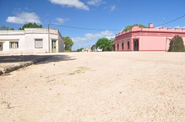 Fototapeta na wymiar General view of Garzon Town, Rocha, Uruguay