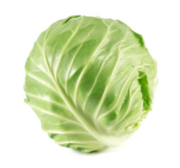 Obraz premium cabbage isolated on white background