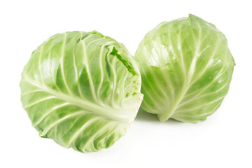 cabbage isolated on white background