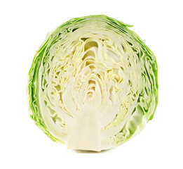 Obraz premium cabbage isolated on white background