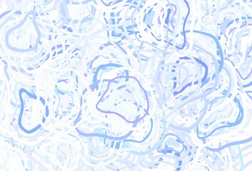 Light Gray vector backdrop with memphis shapes.