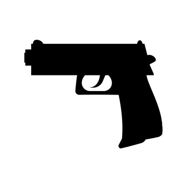 Gun symbol icon.