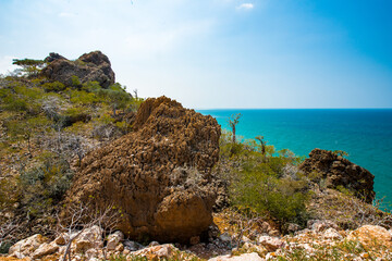 It's Rock and sea landscape