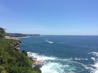 view from the sea