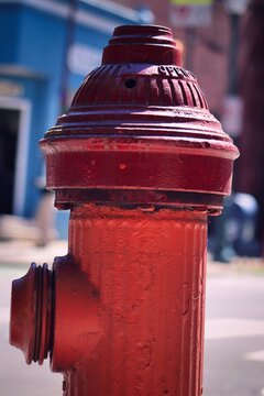 Red Fire Hydrant