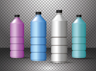 set of plastic bottles products