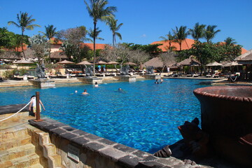 one of the very comfortable hotels in a tourist area that is well known throughout the world, BALI, INDONESIA
