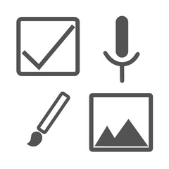 keep notes icon pack vector