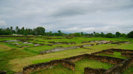 The ruins of the ancient  palace  in Banten Indonesia