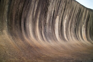 Wave Rock in WA Australia